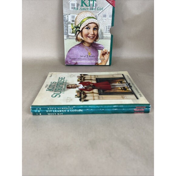 The American Girls Collection 1934 Kit An American Girl Set 3 Books w/case EUC - Picture 5 of 12